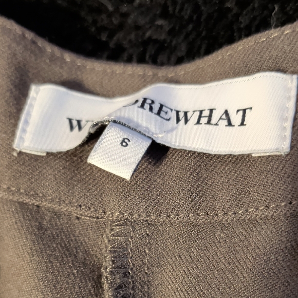 WeWoreWhat Charcoal Vest And Skort - Picture 2 of 9